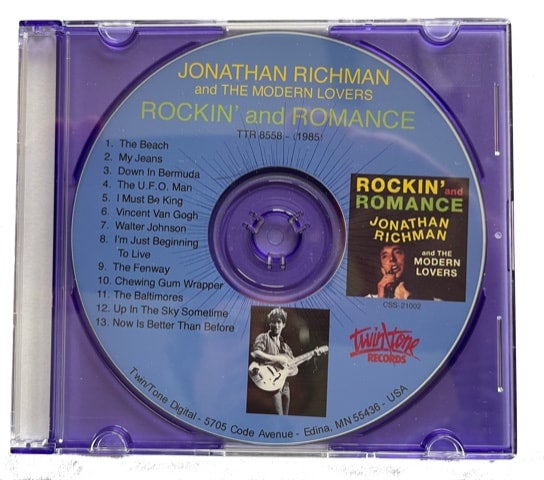 Jonathan Richman レコードROCKIN’ AND ROMANCE Jonathan Richman And The Modern Lovers – Rockin' And Romance